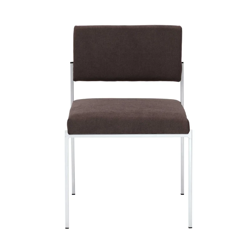 CUBE Stuhl, Gestell aus pulverbeschichtetem Stahl