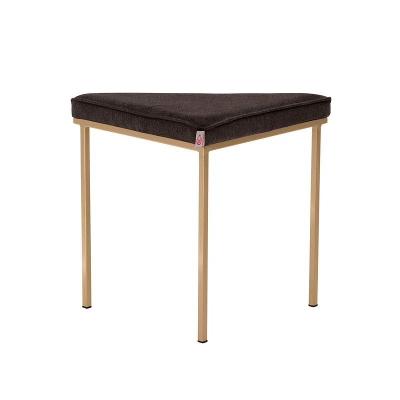 CUBE Dreibeinhocker, Gestell pulverbeschichtet