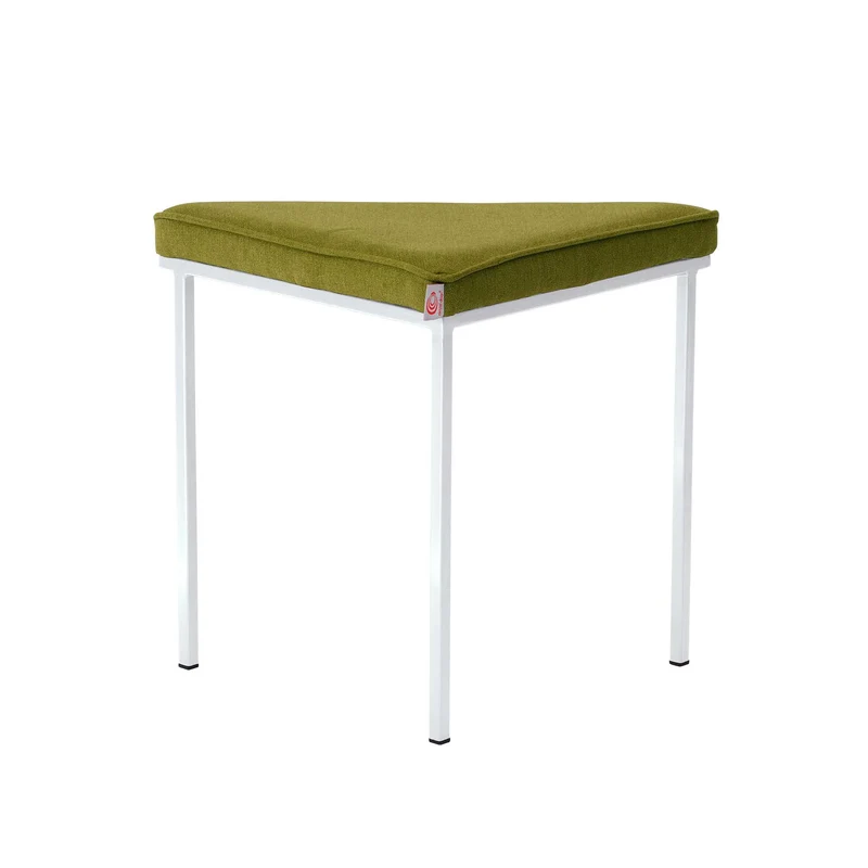CUBE Dreibeinhocker, Gestell pulverbeschichtet