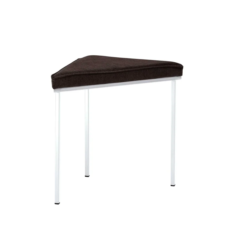CUBE Dreibeinhocker, Gestell pulverbeschichtet