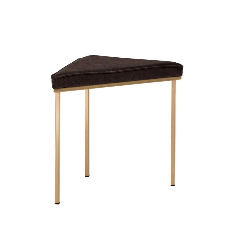 CUBE Dreibeinhocker, Gestell pulverbeschichtet
