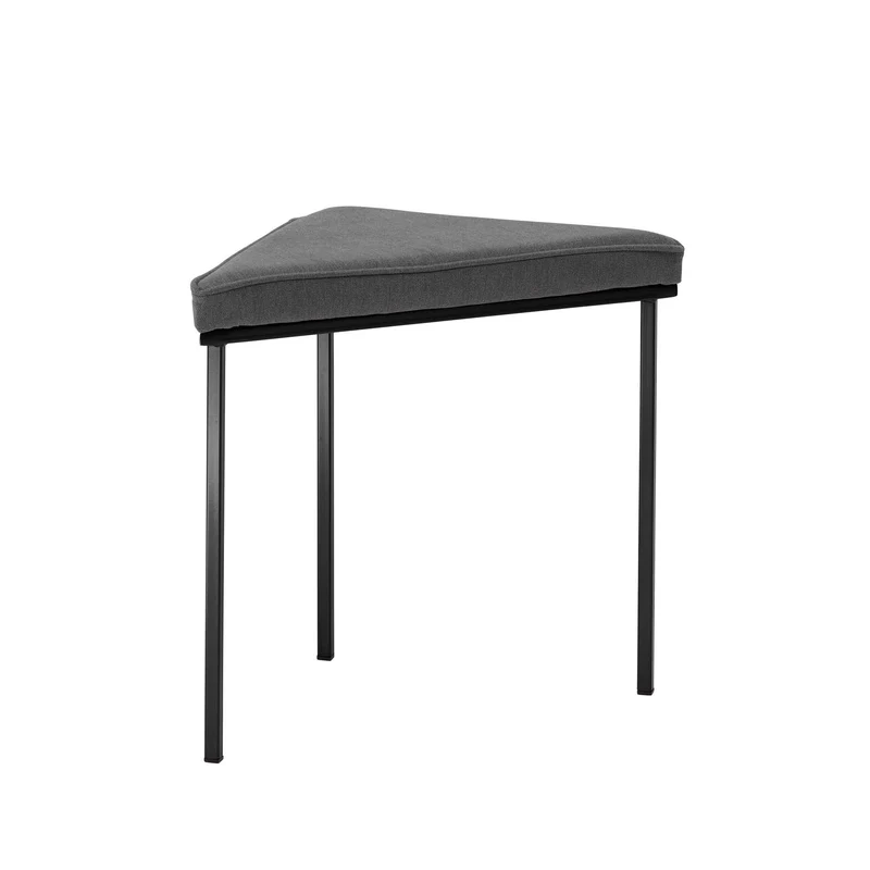 CUBE Dreibeinhocker, Gestell pulverbeschichtet