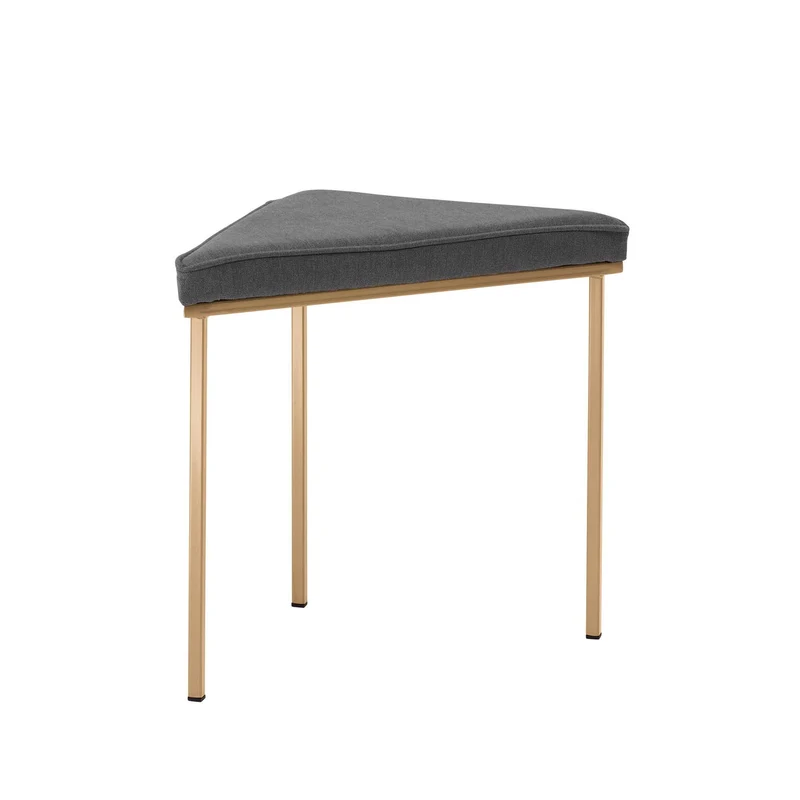 CUBE Dreibeinhocker, Gestell pulverbeschichtet