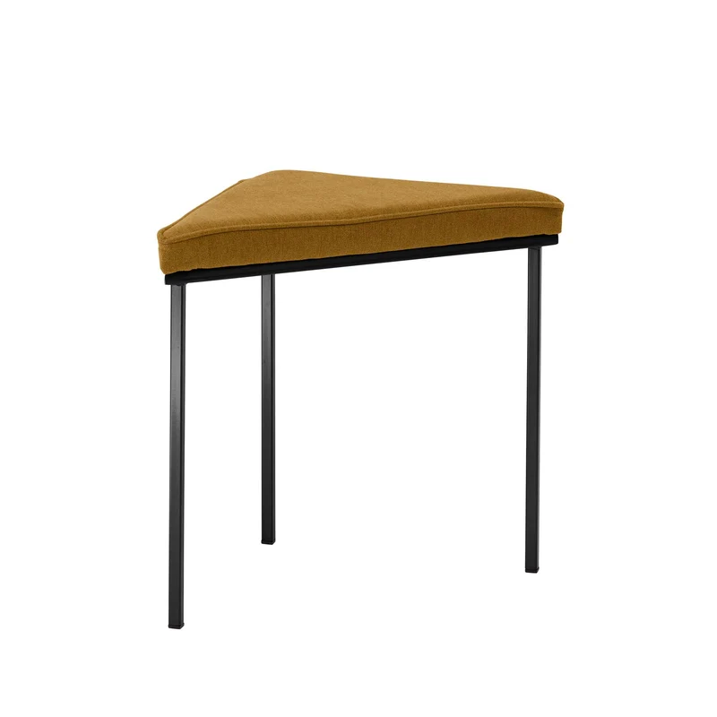 CUBE Dreibeinhocker, Gestell pulverbeschichtet