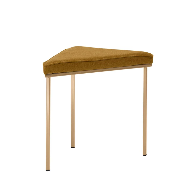 CUBE Dreibeinhocker, Gestell pulverbeschichtet