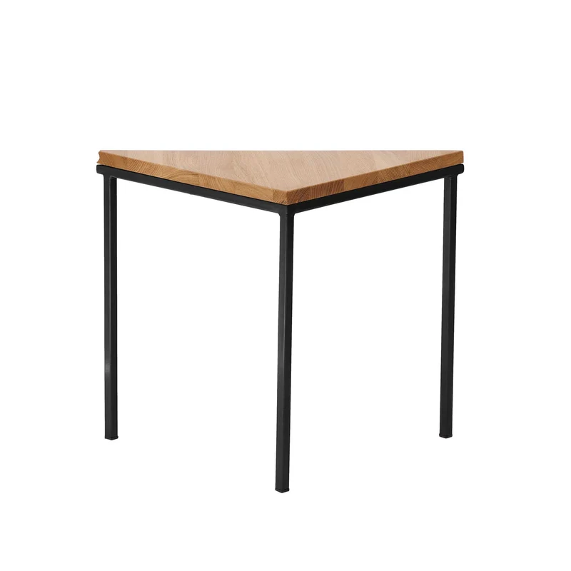 CUBE Dreibein-Tisch, Eichenholz, Naturfarbe