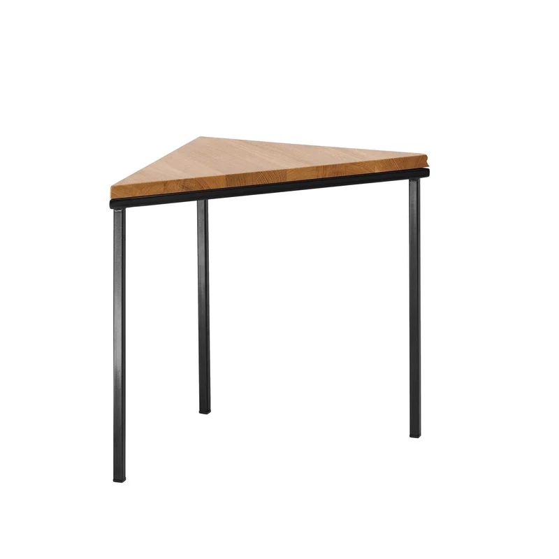 CUBE Dreibein-Tisch, Eichenholz, Naturfarbe
