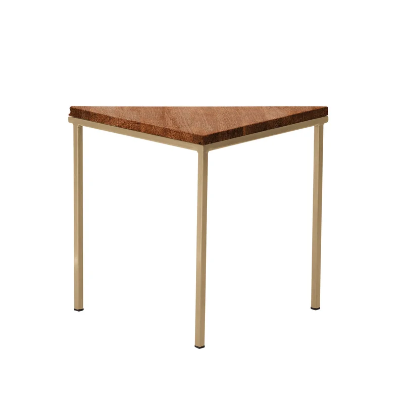 CUBE Stativtisch, Buchenholz, Farbe Walnuss