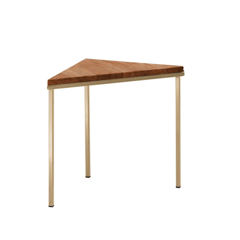 CUBE Stativtisch, Buchenholz, Farbe Walnuss