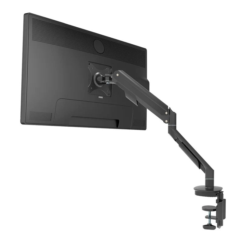 Monitor Halterung | Monitorarm | 1 Monitor | Tischklemme & Tischdurchführung