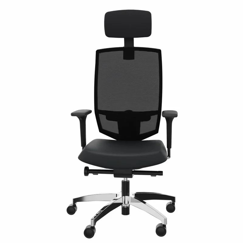 Ergonomischer Bürostuhl Dauphin @JUST EVO MESH AJ 5786 mit Kopfstütze - Konfigurierbar