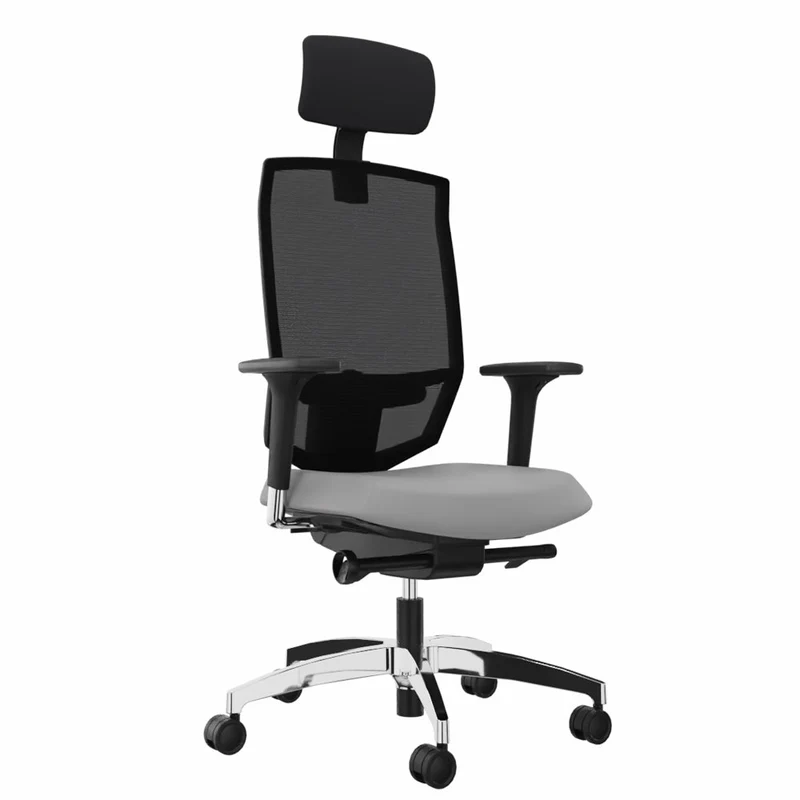 Ergonomischer Bürostuhl Dauphin @JUST EVO MESH AJ 5786 mit Kopfstütze - Konfigurierbar