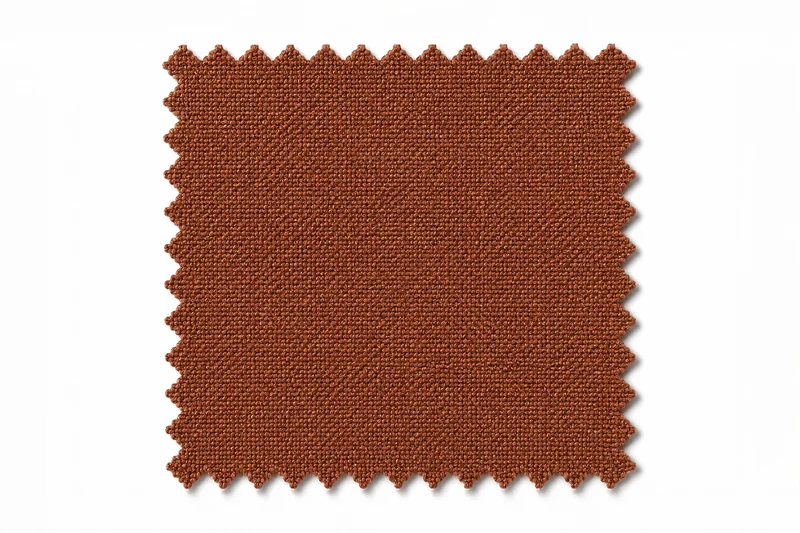 KAWOLA Sofa AMINA 3-Sitzer Stoff cognac