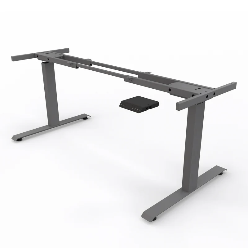 YOS T5 Höhenverstellbares Schreibtisch Gestell | Tischgestell | bis 129,5 cm | 3 Farben