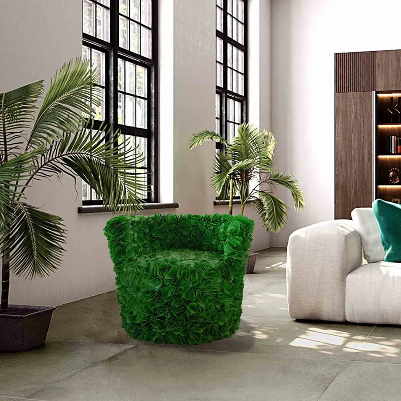 Indoor-Outdoor Armchair LOTUS by 13Ricrea