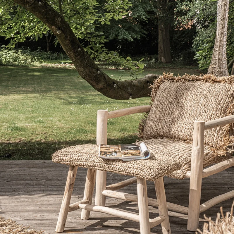THE RAFFIA Einsitzer-Sessel