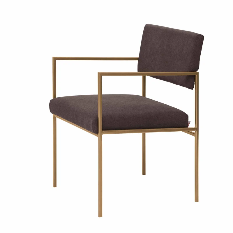 CUBE Sessel, Gestell aus pulverbeschichtetem Stahl