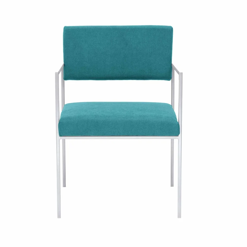 CUBE Sessel, Gestell aus pulverbeschichtetem Stahl