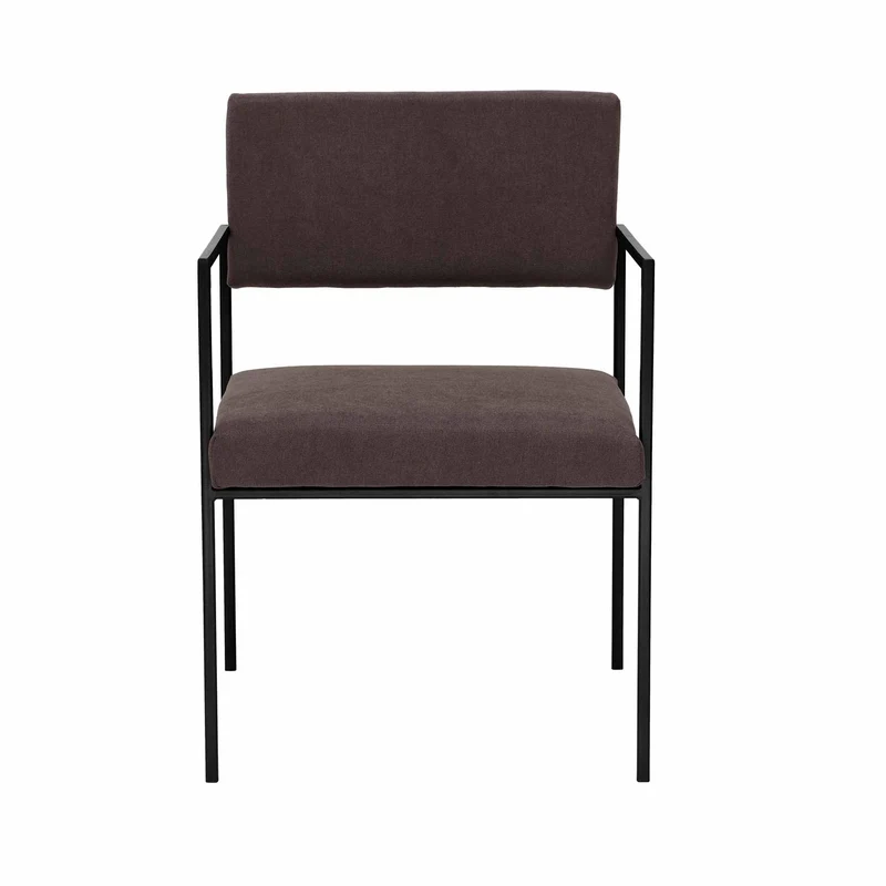 CUBE Sessel, Gestell aus pulverbeschichtetem Stahl