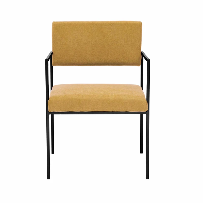 CUBE Sessel, Gestell aus pulverbeschichtetem Stahl