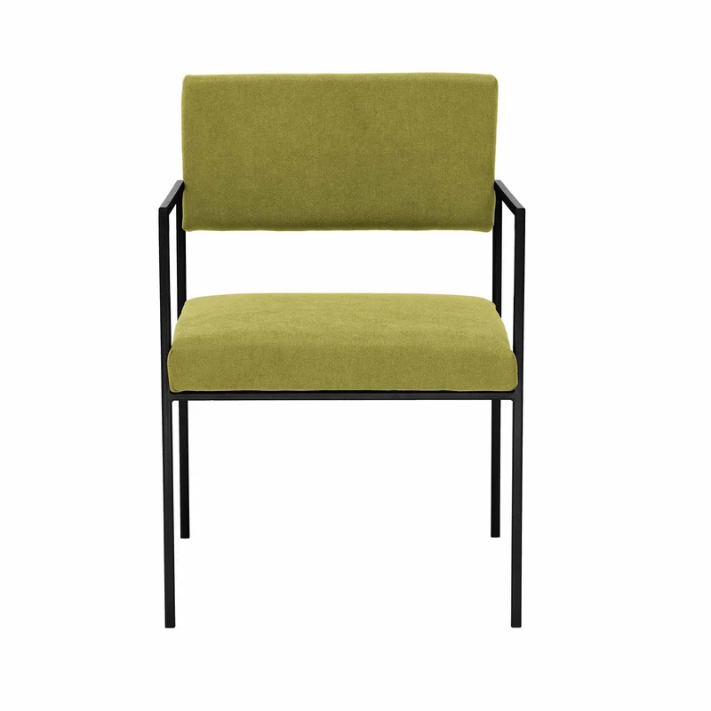 CUBE Sessel, Gestell aus pulverbeschichtetem Stahl