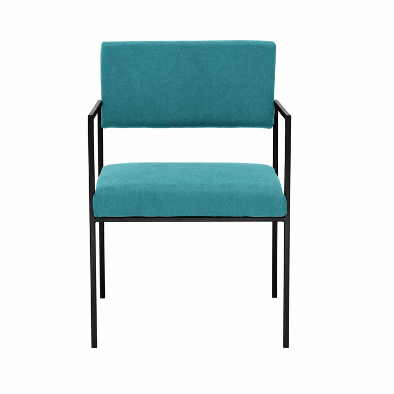 CUBE Sessel, Gestell aus pulverbeschichtetem Stahl