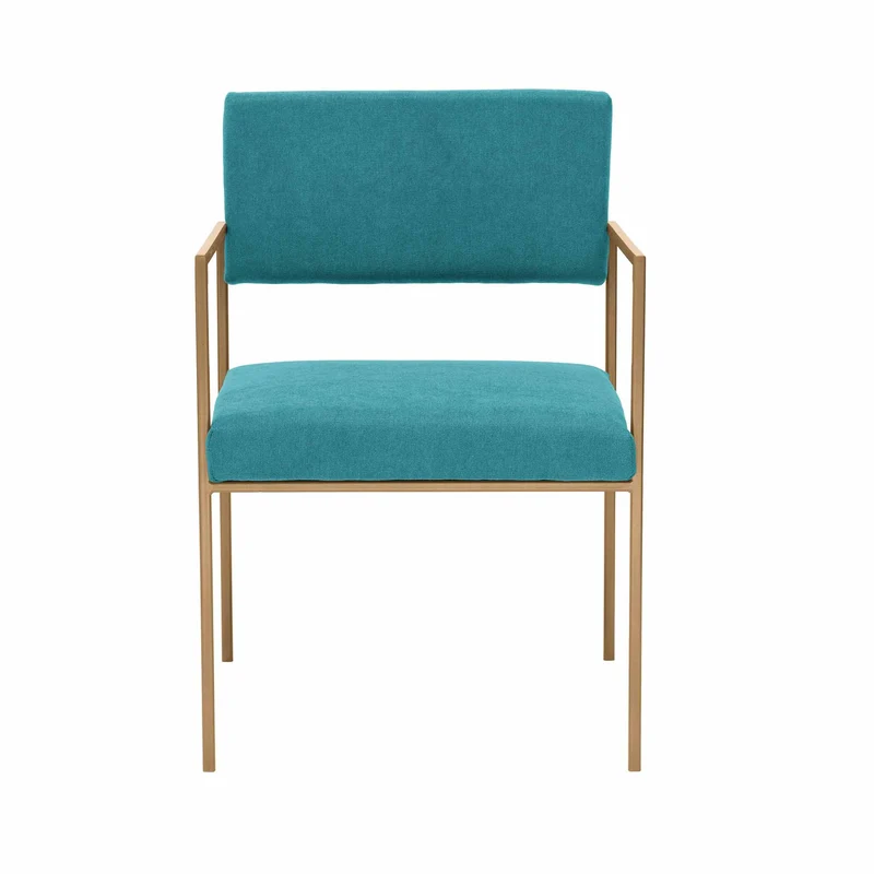 CUBE Sessel, Gestell aus pulverbeschichtetem Stahl