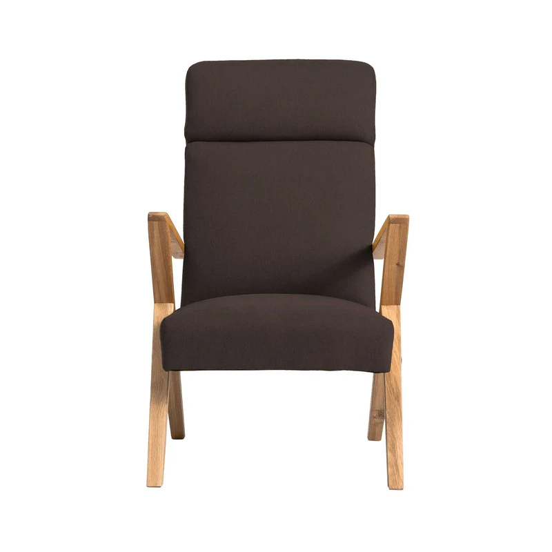 RETROSTAR Lounge Chair, Gestell aus Eichenholz, naturfarben