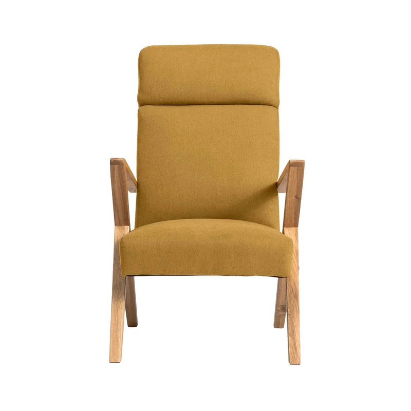 RETROSTAR Lounge Chair, Gestell aus Eichenholz, naturfarben