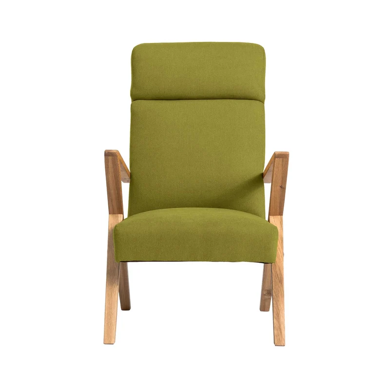 RETROSTAR Lounge Chair, Gestell aus Eichenholz, naturfarben
