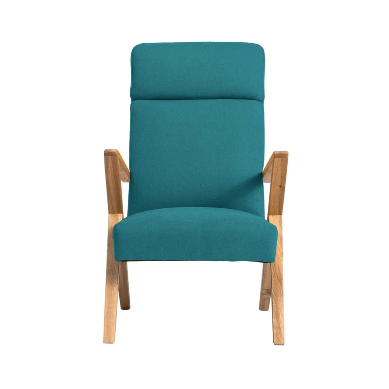 RETROSTAR Lounge Chair, Gestell aus Eichenholz, naturfarben