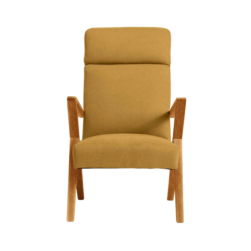 RETROSTAR Lounge Chair, Gestell aus Buchenholz, Farbe Eiche