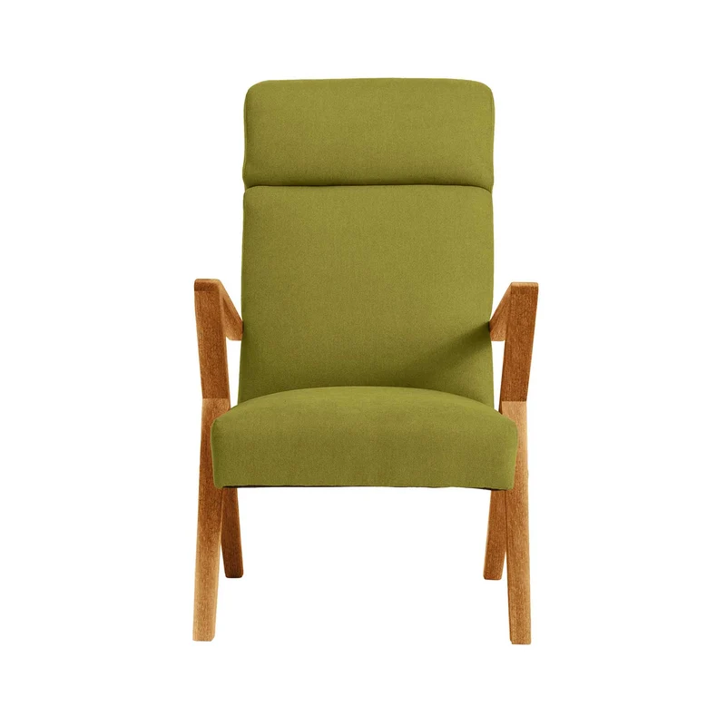 RETROSTAR Lounge Chair, Gestell aus Buchenholz, Farbe Eiche
