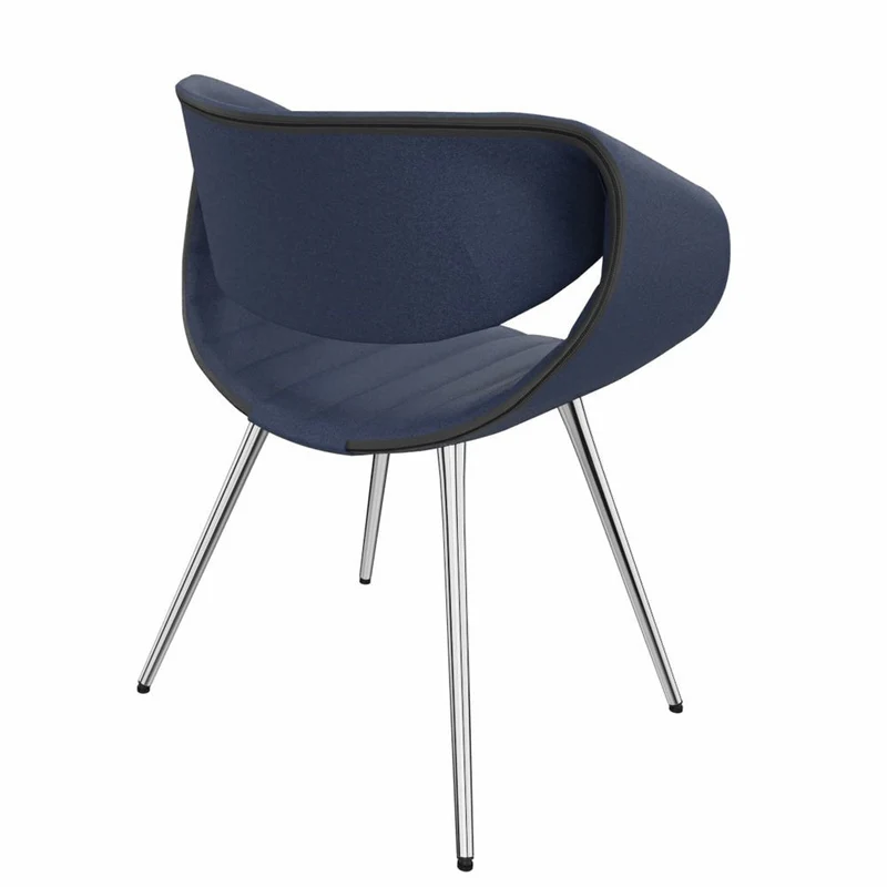 Züco Little PERILLO PE 0527 SRV | Gepolstert | Filzstoff | Esszimmerstuhl | Konfigurierbar