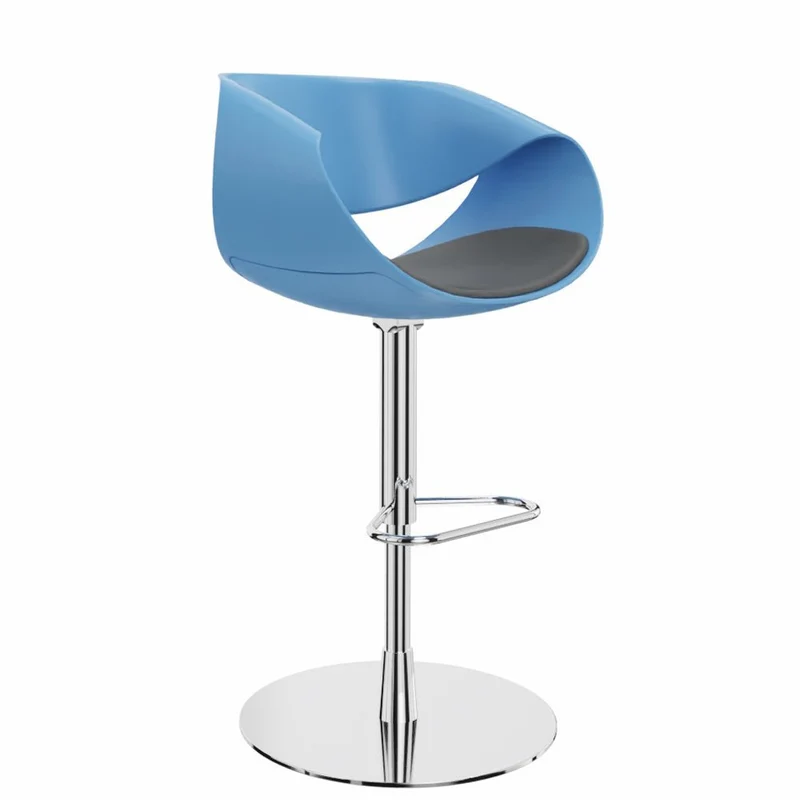 Züco Little PERILLO PE 0544_CFR Barhocker | Counterstuhl | Tellerfuß Chrom | Konfigurierbar