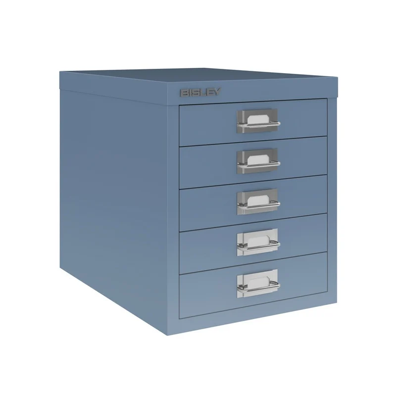 Bisley MultiDrawer™ L125 - 5 Schubladen - Gesamthöhe 380 mm - DIN A4 - Alle Farben - jetzt auf Rechnung bestellen
