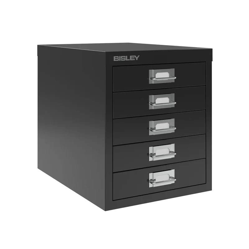 Bisley MultiDrawer™ L125 - 5 Schubladen - Gesamthöhe 380 mm - DIN A4 - Alle Farben - jetzt auf Rechnung bestellen