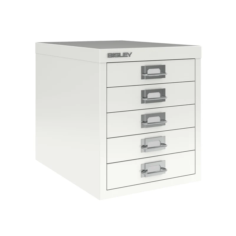Bisley MultiDrawer™ L125 - 5 Schubladen - Gesamthöhe 380 mm - DIN A4 - Alle Farben - jetzt auf Rechnung bestellen