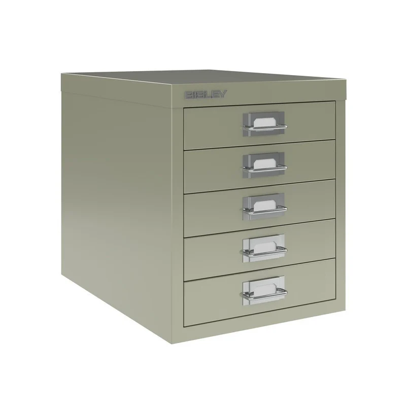 Bisley MultiDrawer™ L125 - 5 Schubladen - Gesamthöhe 380 mm - DIN A4 - Alle Farben - jetzt auf Rechnung bestellen