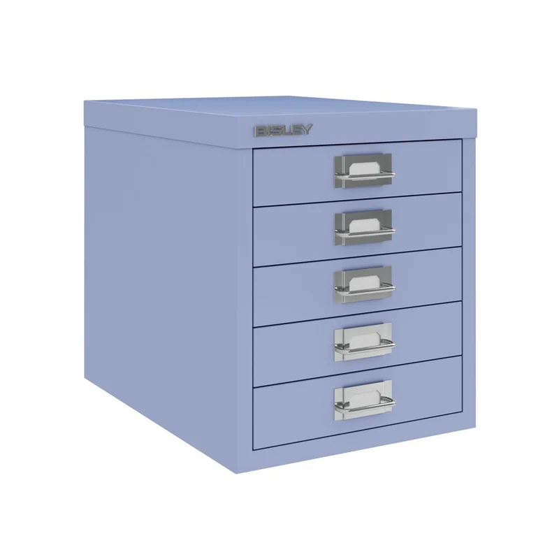 Bisley MultiDrawer™ L125 - 5 Schubladen - Gesamthöhe 380 mm - DIN A4 - Alle Farben - jetzt auf Rechnung bestellen