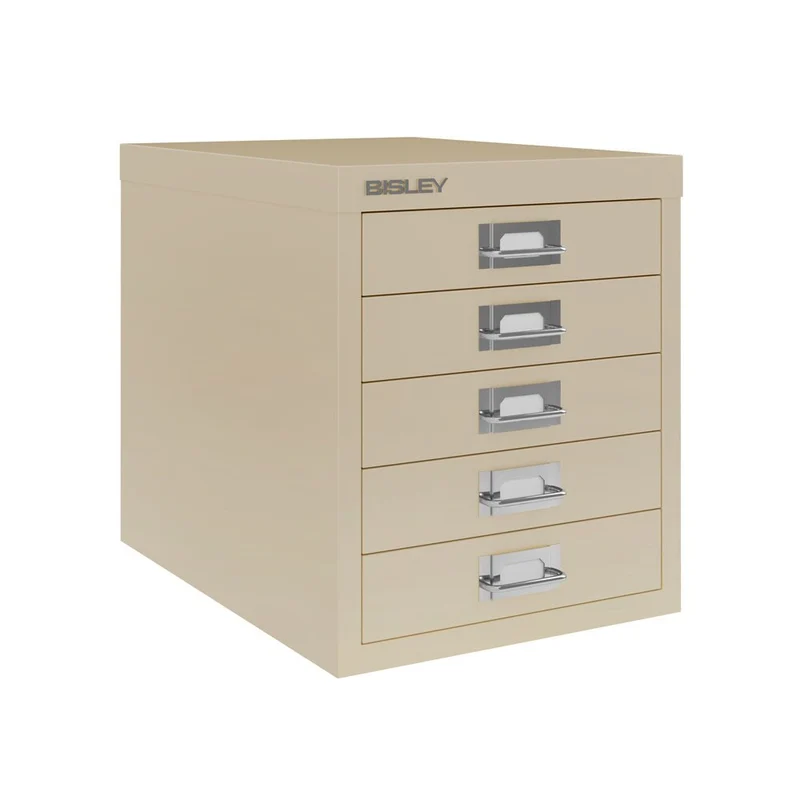 Bisley MultiDrawer™ L125 - 5 Schubladen - Gesamthöhe 380 mm - DIN A4 - Alle Farben - jetzt auf Rechnung bestellen