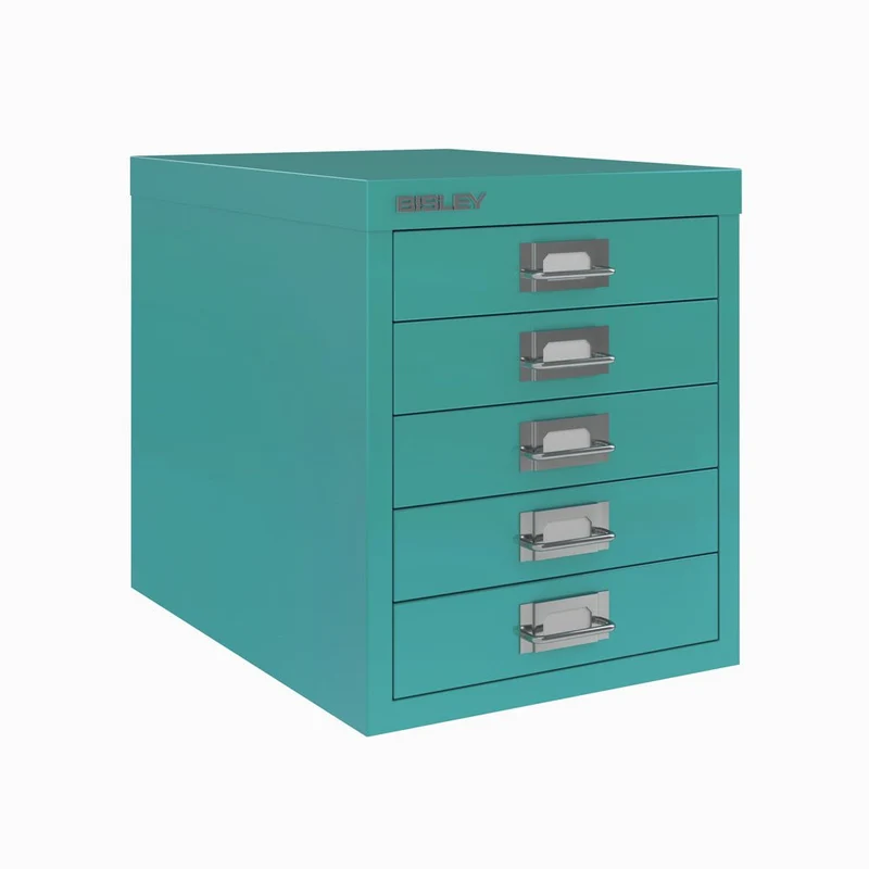 Bisley MultiDrawer™ L125 - 5 Schubladen - Gesamthöhe 380 mm - DIN A4 - Alle Farben - jetzt auf Rechnung bestellen
