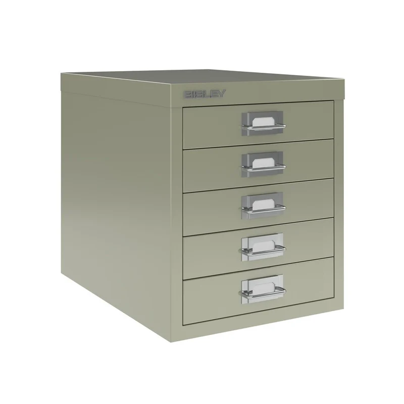 Bisley MultiDrawer™ L125 - 5 Schubladen - Gesamthöhe 380 mm - DIN A4 - Alle Farben - jetzt auf Rechnung bestellen