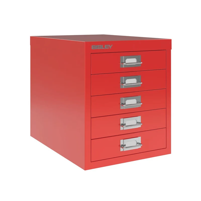 Bisley MultiDrawer™ L125 - 5 Schubladen - Gesamthöhe 380 mm - DIN A4 - Alle Farben - jetzt auf Rechnung bestellen