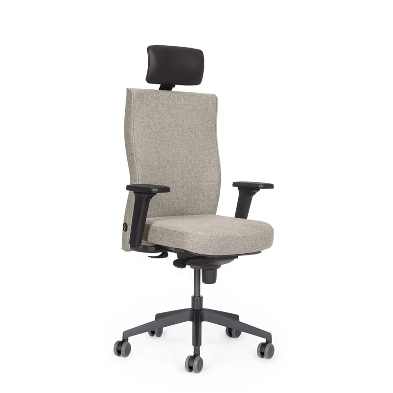 Ergonomischer Bürostuhl lento Genesis | mit Kopfstütze & Armlehnen