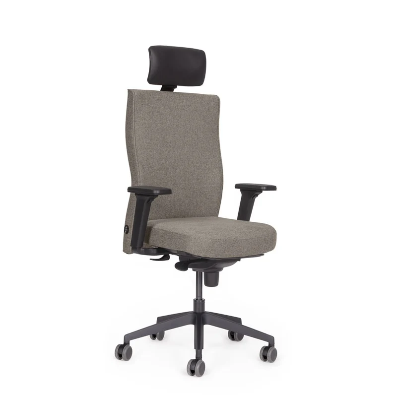 Ergonomischer Bürostuhl lento Genesis | mit Kopfstütze & Armlehnen