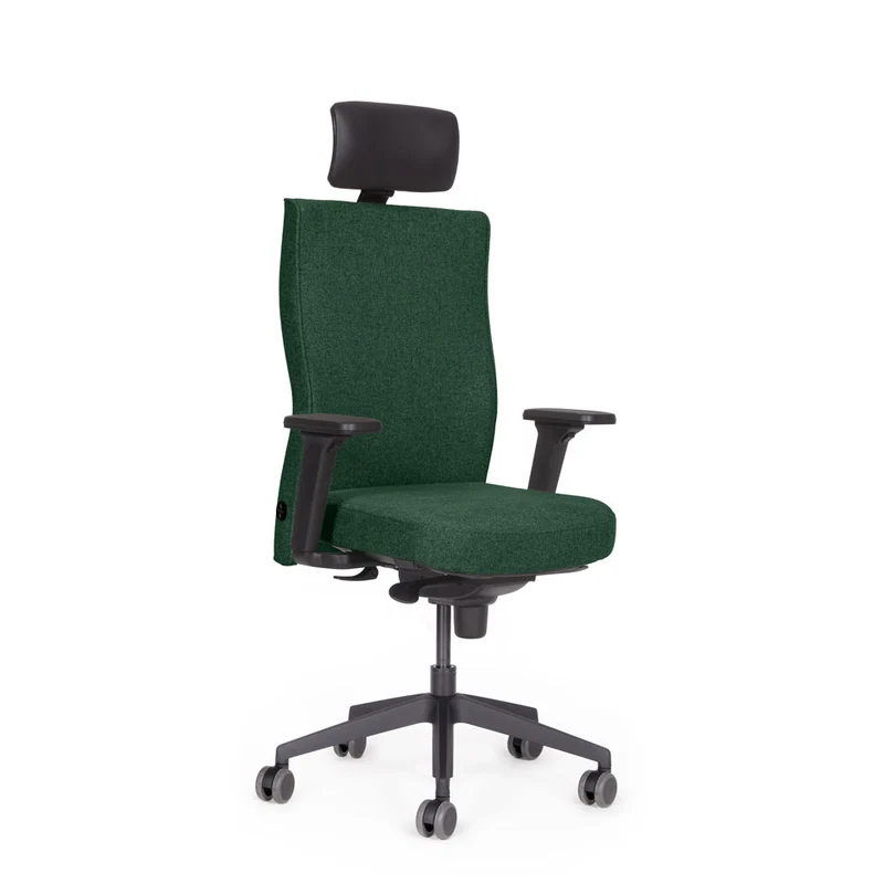 Ergonomischer Bürostuhl lento Genesis | mit Kopfstütze & Armlehnen