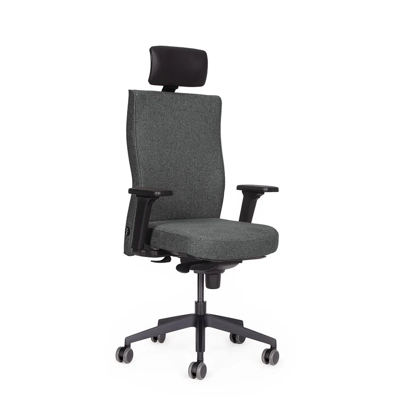 Ergonomischer Bürostuhl lento Genesis | mit Kopfstütze & Armlehnen