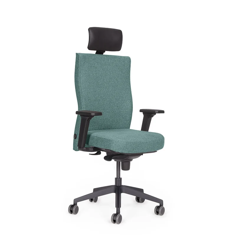 Ergonomischer Bürostuhl lento Genesis | mit Kopfstütze & Armlehnen