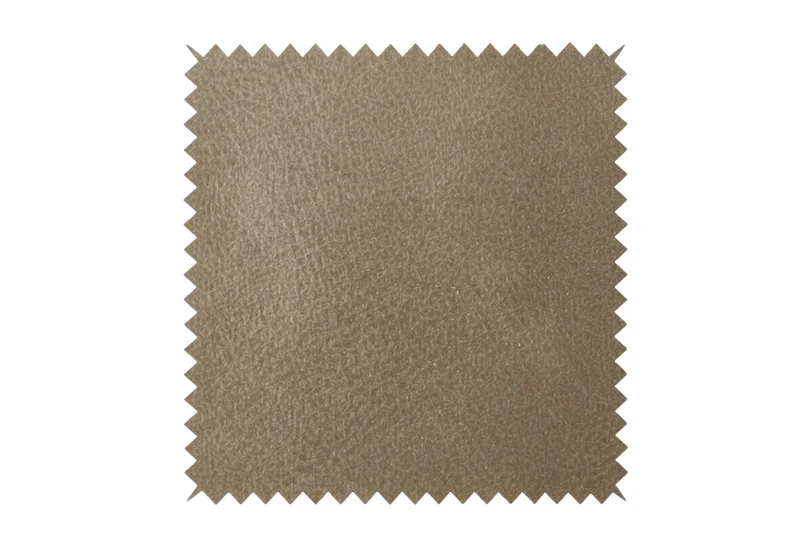 KAWOLA Sofa CELESTE 4-Sitzer mit Hocker Lederfaserstoff anthrazit